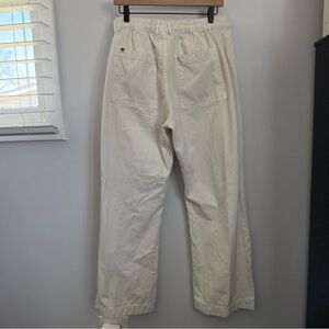 Big Budd Press Large Western Pants Bell Bottom Off White Utility Minimal